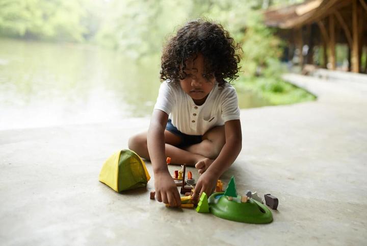Produktbild Plantoys PlanWorld Camping Set