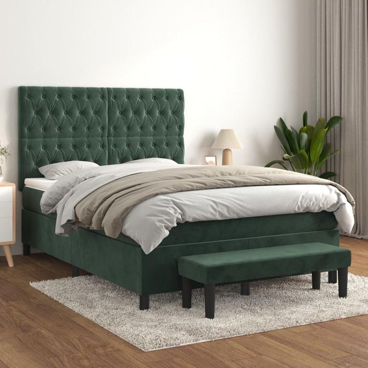 Produktbild vidaXL Boxspringbett (140 x 190 cm)