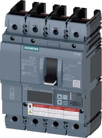 Image du produit Siemens Disjoncteur 250A 4p 100-250A/In 3VA6225-7KP41-0AA0