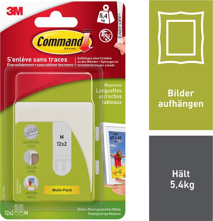 Immagine prodotto Command Strisce M (5.40 kg)