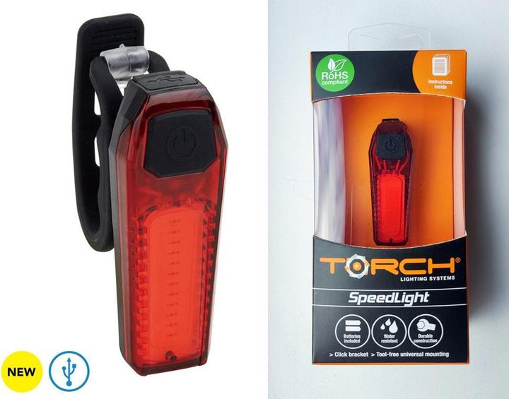 Torch Voorlamp SPEEDLIGHT 55004 usb zwart (NIEUW) () - 26478