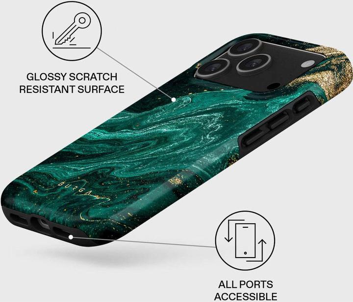 Produktbild Burga Tough MagSafe Case Apple iPhone 17 Pro - Emerald Pool (Apple iPhone 17 Pro)