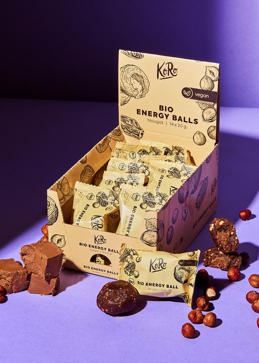 KoRo Bio Snackkugel auf Dattelbasis mit Nuss-Nougat-Füllung - Galaxus