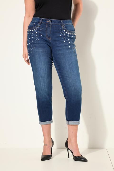 Produktbild Miamoda Jeans, Skinny Fit, Zierperlen an den Taschen, 5-Pocket (52)