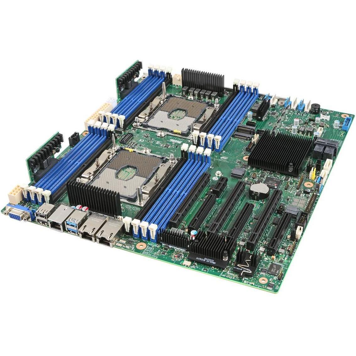 Intel Server Board S2600STQR - Motherboard - SSI EEB (Socket P, Intel C628, SSI EEB), Mainboard