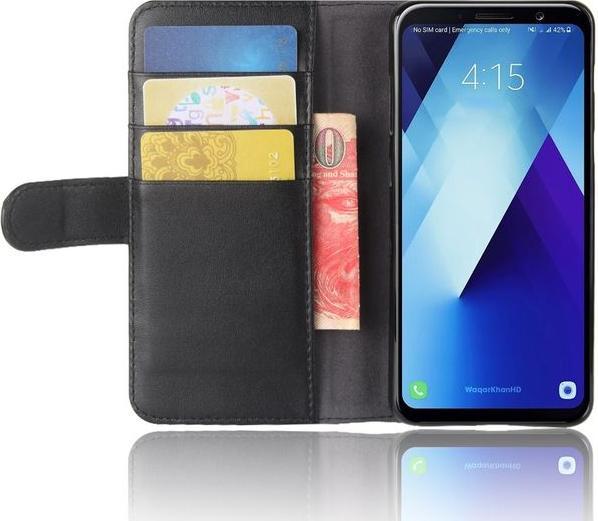 Image du produit MU Classic Étui pour téléphone portable en cuir véritable (Samsung Galaxy A8 (2018))