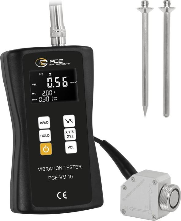 Actual product image PCE Instruments Vibration measuring device