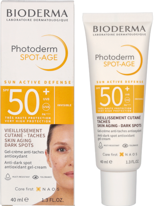 Immagine prodotto Bioderma Photoderm Spot-Age SPF50+ (Crema solare viso, SPF 50, 40 ml, 58 g)