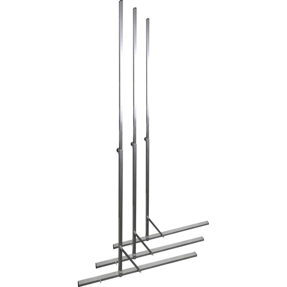 Dönges, Sichtschutz, Ständerset für Sichtschutzwand, 150 x 20 cm (150 cm)