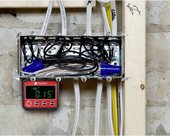 Produktbild Toolcraft Digitaler Winkelmesser