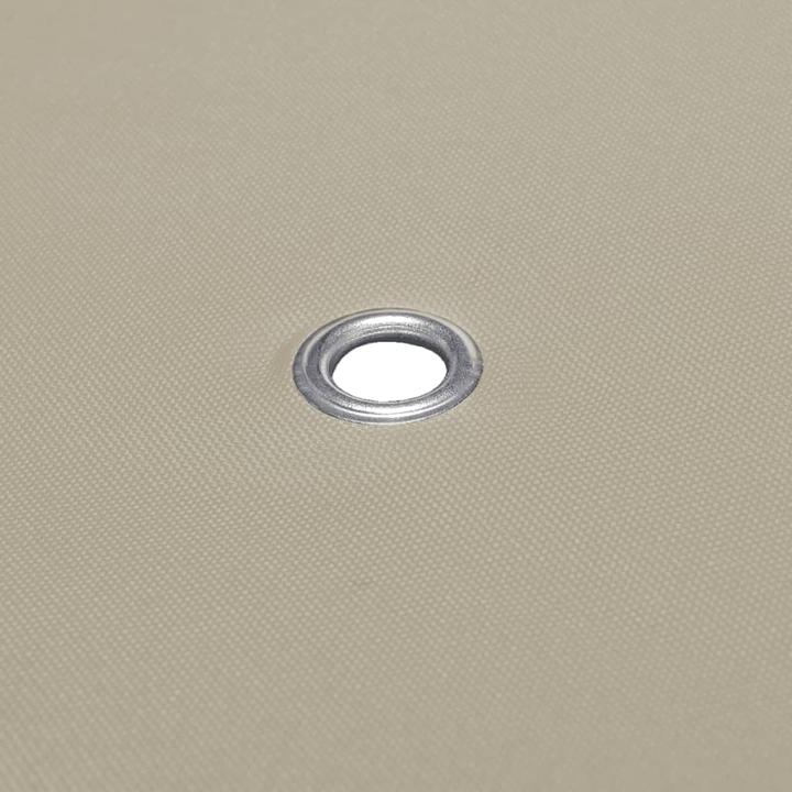 Actual product image vidaXL Pavilion roof 310 g/m² 3×3 m Beige (300 cm, 300 cm)