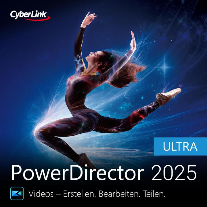Actual product image CyberLink PowerDirector 2025 Ultra Download Code (1 User, 1 Devices/Users, unlimited)