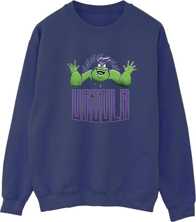 Actual product image Disney Mens Villains Ursula Green Sweatshirt (L)