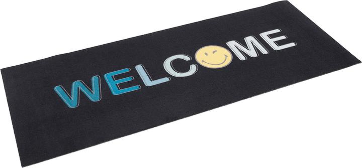 Pergamon Küchenläufer Teppich Trendy Smiley Welcome