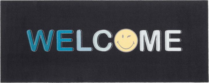 Produktbild Pergamon Küchenläufer Teppich Trendy Smiley Welcome (60 x 150 cm)