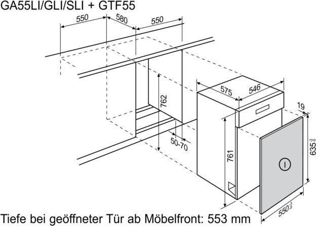 Actual product image Electrolux Ga55slisp