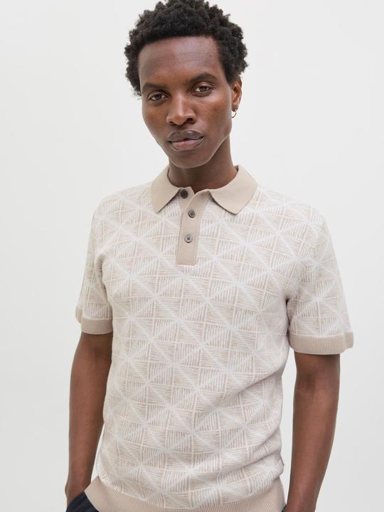 Produktbild Jack & Jones Jprkalvin Knit Polo Ss Styd Ss25 (M)
