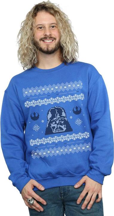 Produktbild Star Wars Christmas Darth Vader Fair Isle Sweatshirt (4XL)