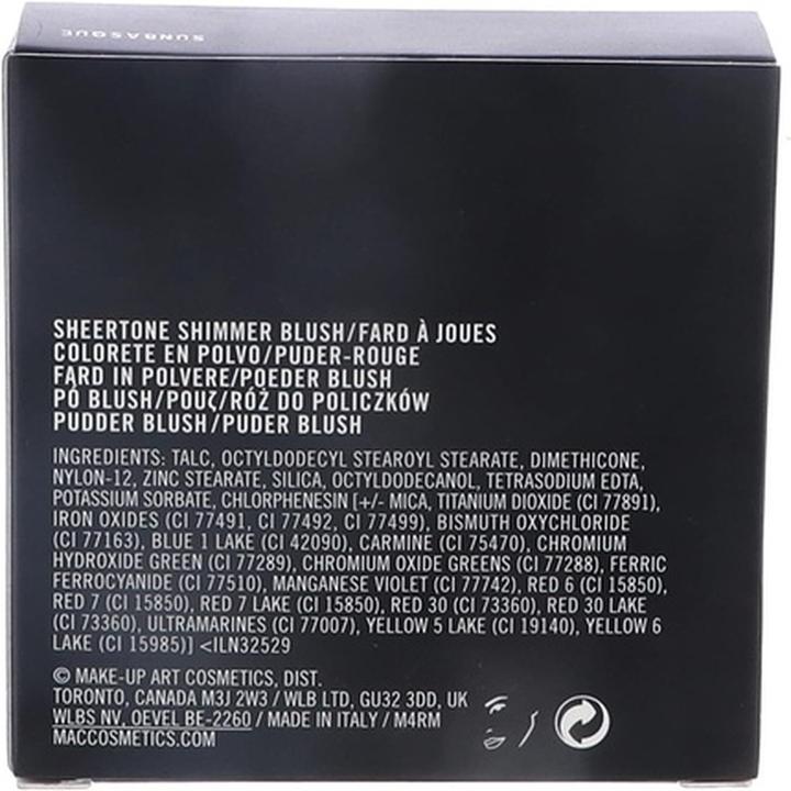 Actual product image MAC Cosmetics Powder Blush (Sunbasque)