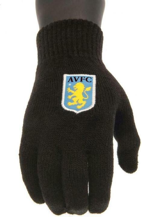 Actual product image Aston Villa FC Gloves jersey fabric (One size)
