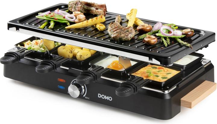 Actual product image Domo Steengrill-grill-raclette DO9262G gourmetstel