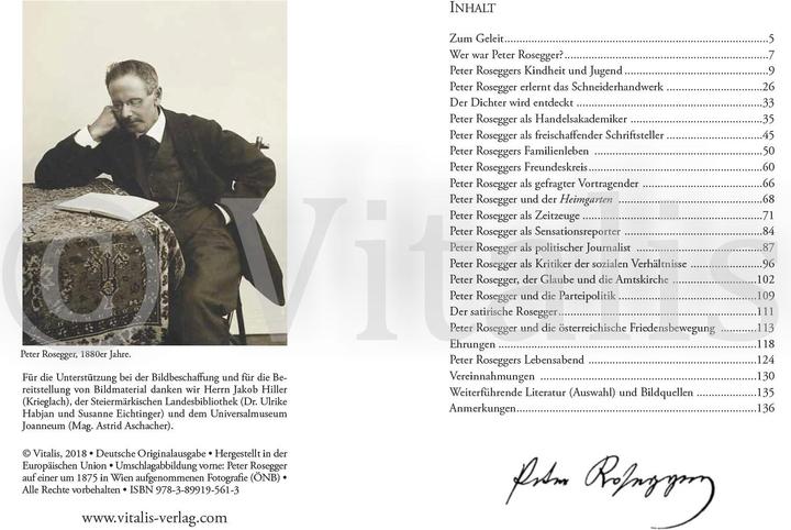 Produktbild Peter Rosegger (Deutsch, Gerald Schöpfer, 2023)