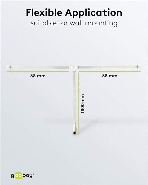 Produktbild Goobay Radio Wurfantenne