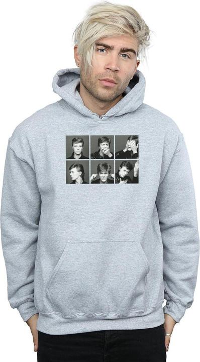 Produktbild David Bowie Photo Collage Kapuzenpullover (L)