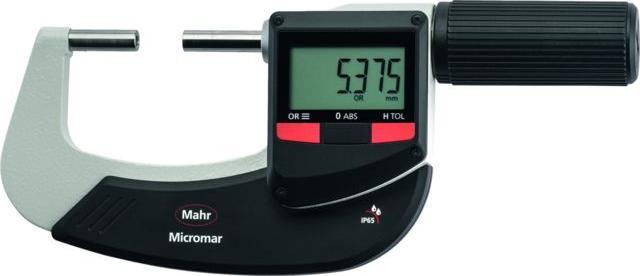 Actual product image Mahr Digital outside micrometer with interchangeable measuring inserts