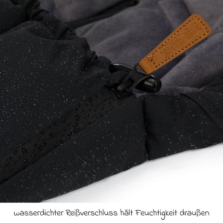 Actual product image Fillikid Winterfusssack Ogre schwarz
