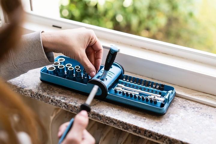 Produktbild HAZET Steckschlüssel- und Bit Satz „Smart Case“ 856-1HP ∙ Vierkant6,3 mm (1/4 Zoll), Sechskant6,3 (… (10  mm, 11 mm, 12 mm, 13 mm, 14 mm)