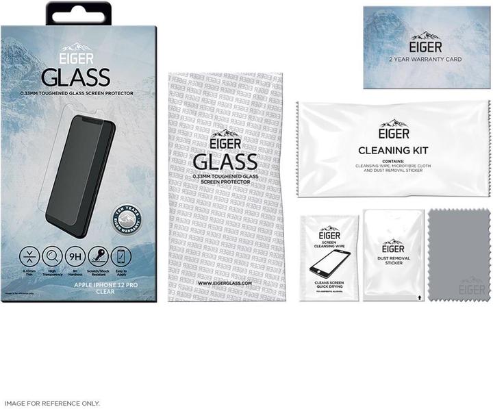 Image du produit Eiger Mountain Glass (1 pièce(s), Apple iPhone 12, Apple iPhone 12 Pro)