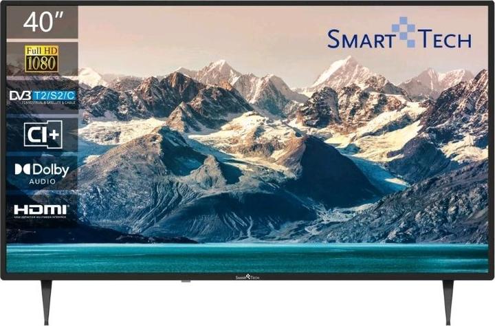 SMART Technologies TV 40" SMARTECH FHD BONUS TV T2/C2S2 VGA HDMI (40", HN1, LED, Full HD, 2022)