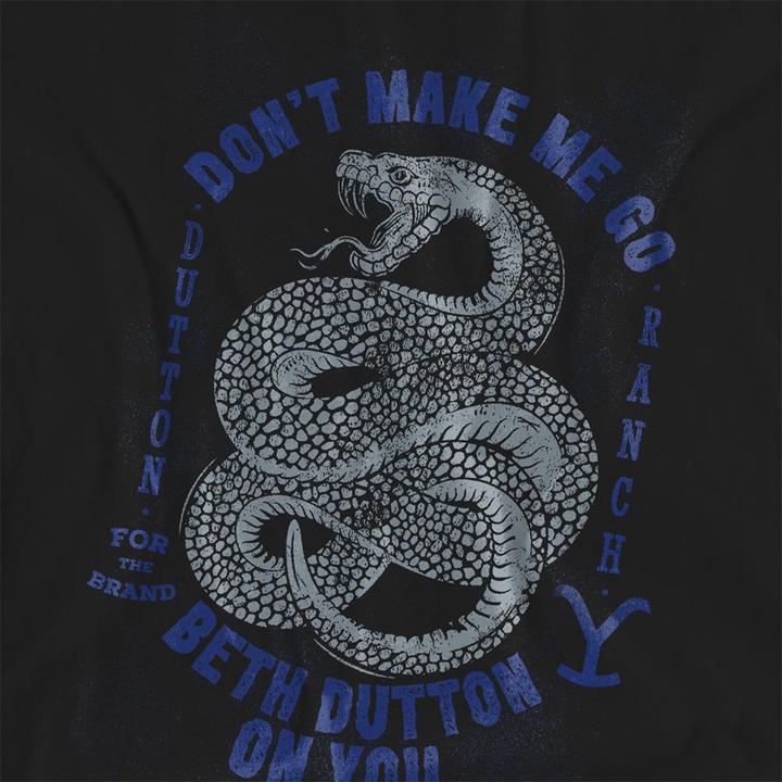 Produktbild Yellowstone Dont Make Me Go TShirt (XL)