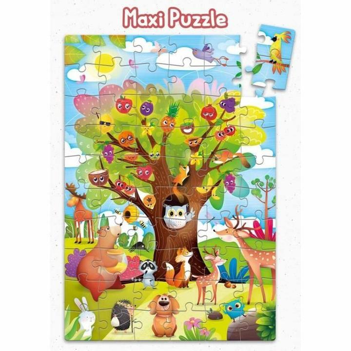 Actual product image Lisciani Montessori Baby Wood Tree Balancing (German)
