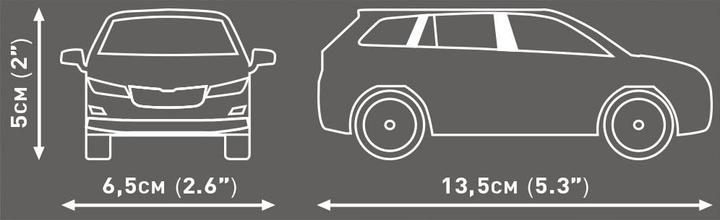 Produktbild Cobi Škoda Kodiaq VRS, Modell, 105 Teile, ab 5 Jahren