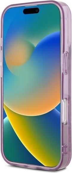 Actual product image Hello Kitty HKHCP16LL50PPU iPhone 16 Pro 6.3" fioletowy/purple hardcase Liquid Glitter 50TH Anniver (Apple iPhone 16 Pro)