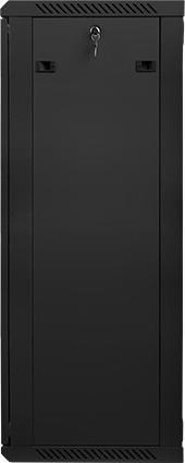 Image du produit Lanberg Rack mural 19 " 27U 600X450mm noir (27 HE, Rack 19 pouces)