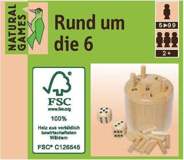 Produktbild Natural games NG Rund um die 6 (Französisch, Deutsch, Englisch, Italienisch)