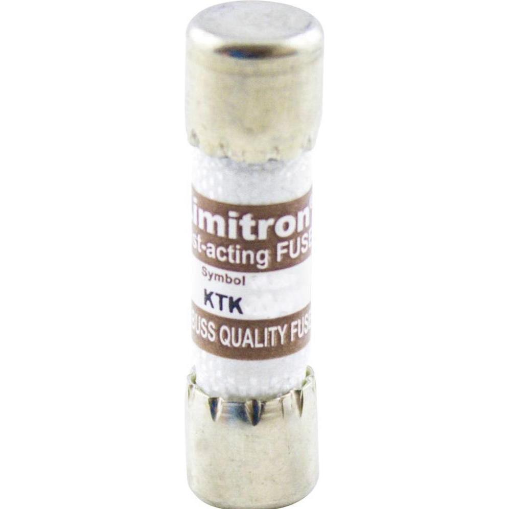 Bussmann, Sicherung, by Eaton KTK 1.5 A KTK 1.5 A Feinsicherung (Ø x L) 10.3 mm x 38 mm 1.5 (Feinsicherung, 1.50 A, Supe...