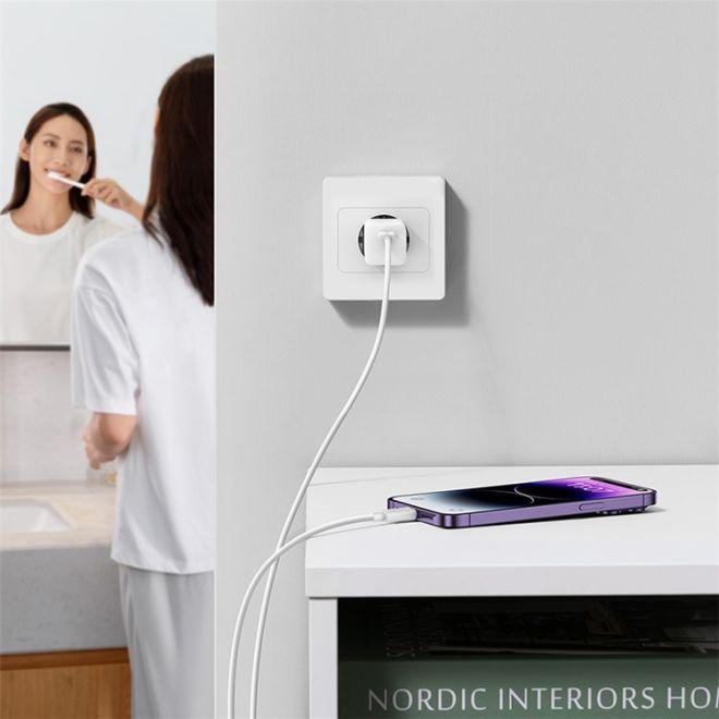 Produktbild Baseus Mini wall charger GaN5 30W (white) (30 W, 1 Port)