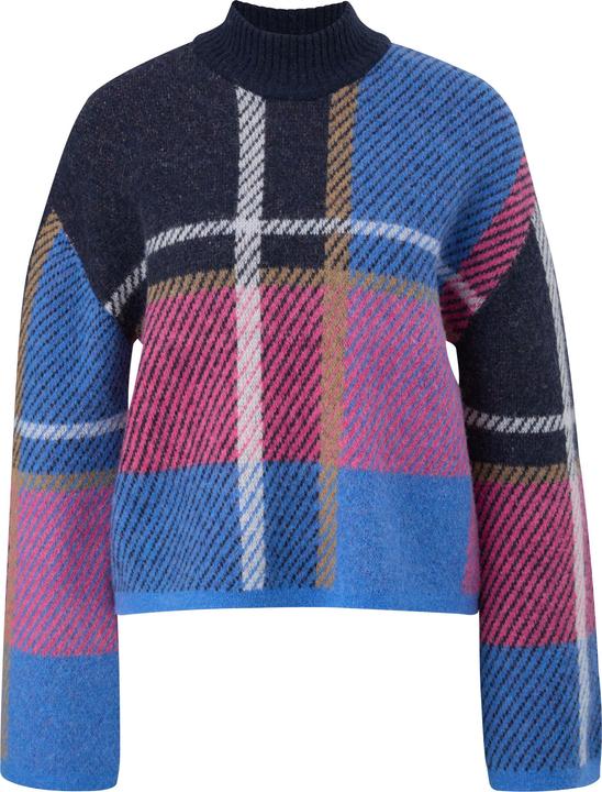 Image du produit s.Oliver Strickpullover Jacquard-Pullover aus Alpakamix (40)