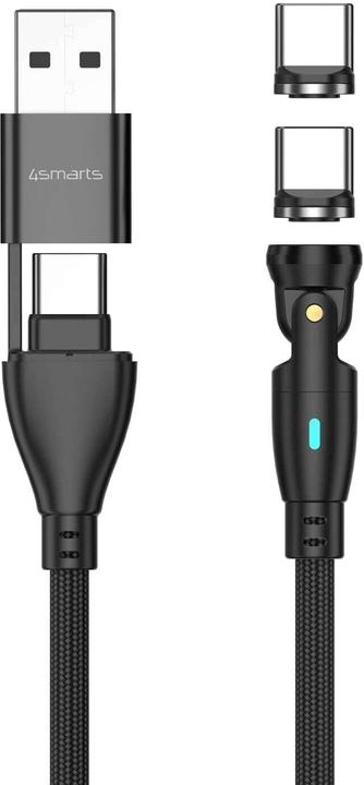 Actual product image 4smarts USB A – USB C (1.80 m, USB 2.0, 100 W)