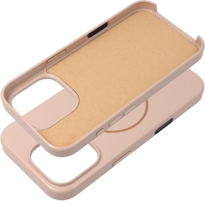 Produktbild OEM Back panel cover Glossy Mag Cover compatible with MagSafe for IPHONE 13 / 14 desert gold (Apple iPhone 13)