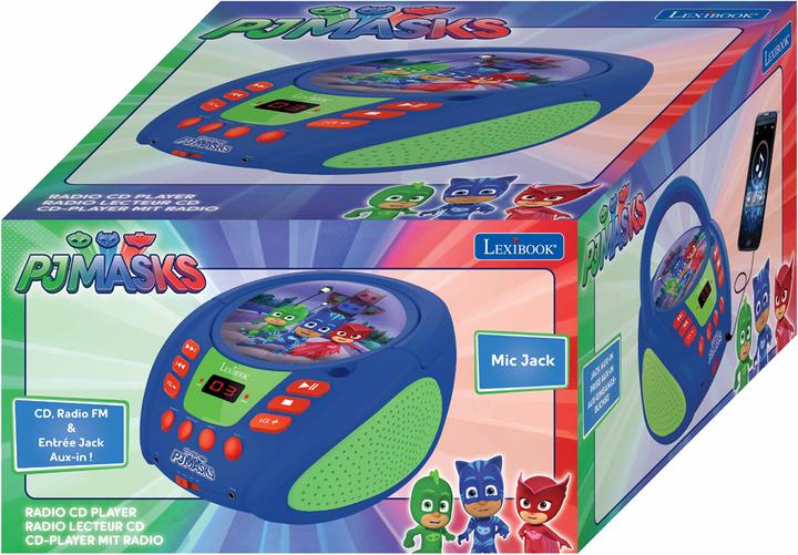 Immagine prodotto Lexibook Lettore CD Radio PJ Mask