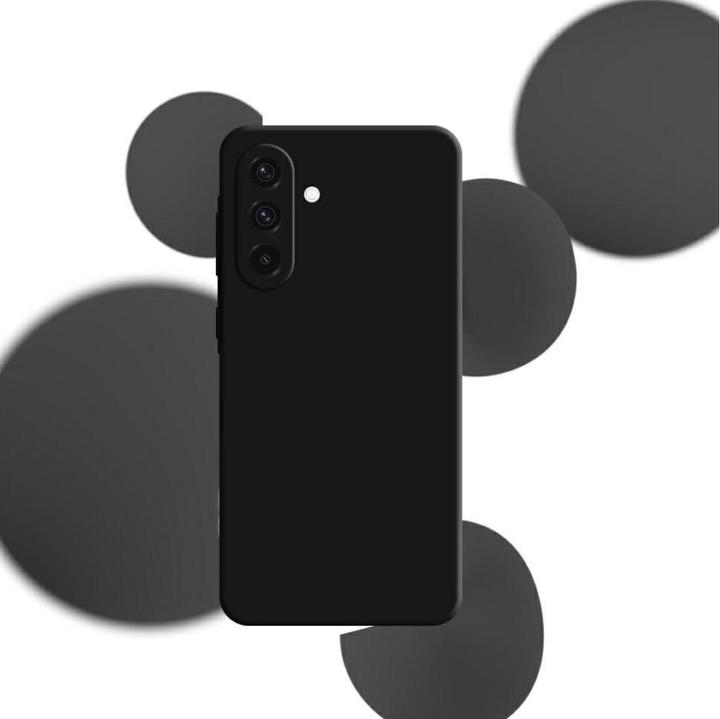 Actual product image 3MK Silicone Case for Samsung Galaxy A36 5G - Black