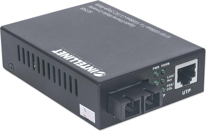 Productafbeelding Intellinet 10/100/1000Base-T naar 1000Base-LX, SC, Single-Mode