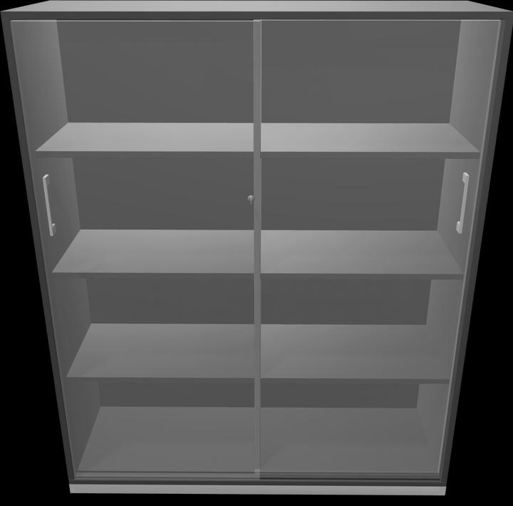 Actual product image Narbutas Choice sliding door cabinet (120 x 40 x 146.5 cm)