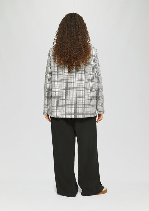 Actual product image S.Oliver Sweatshirt Gemustertes Sweatshirt mit Turtleneck (46)