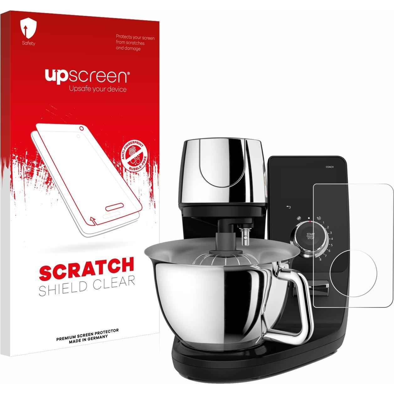 upscreen Schutzfolie Displayschutz Displayschutzfolie Folie Klar Transparent, Zubehör Kaffeemaschinen, Transparent